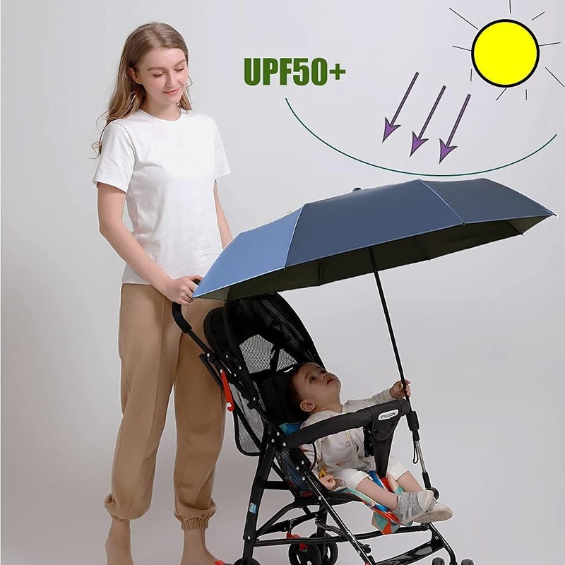 Nakazawa Pram Umbrella,Umbrella Stroller, Waterproof Umbrella for Trolley Bike Wheelchair