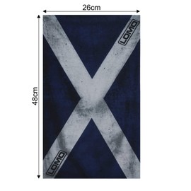 Lomo neck tube. Scottish flag/St Andrews/Saltire Snood Bandana