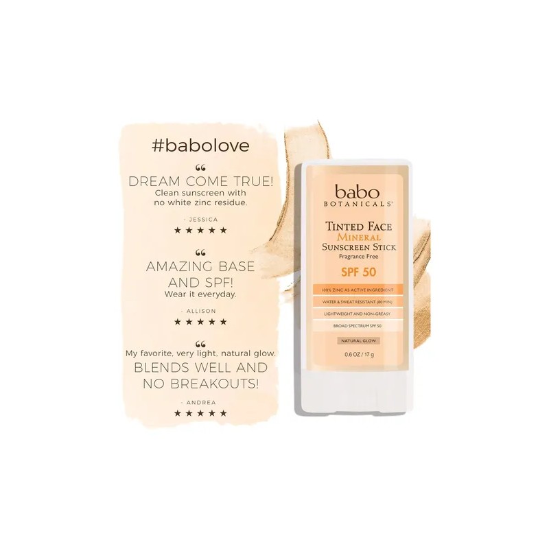 Babo Botanicals Daily Sheer - Protector Solar Con Tinte Mine