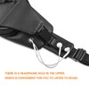Leather Sling Bag Purse Chest Shoulder Backpack,Crossbody Bags for Men
