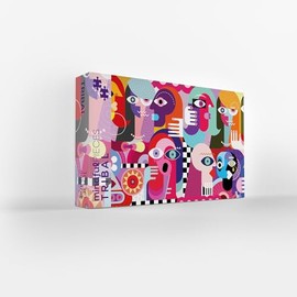 Mindful Pieces Jigsaw "Tribal" 1000 Piece | Great British Jigsaws | Small Batch Made | Sustainable Jigsaw Puzzles