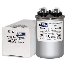 30 uF x 370 VAC Round Run Capacitor by # 12717