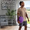 Core Balance Inflatable Wobble Cushion Stability Training Air Pad Board