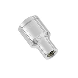 FOCMKEAS 3/16 In. Shallow Socket, 1/4 Inch Square Drive, 6-Point Stubby Socket, SAE, Heat Treated CR-V Steel Imperial Short Stubby Sockets, Full Polishing, 1" Long(3/16-Inch, 1PC)