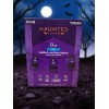 Haunted Living Purple LED Spooky Bat in Cage Lantern String