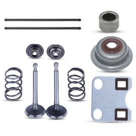 AUMEL Valve Plate Push Rod Stem Protection Cap Set Fit Hond GX160 GX200 5.5HP 6.5HP Lawnmower Engine Part Replace 14791-ZE1-010.