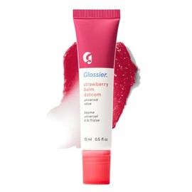Glossier Balm Dotcom - Bálsamo labial con hidratación instantánea y sabor a fresa