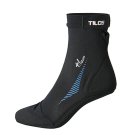 (2XS - Size 1-3, Black) - Tilos Sport Skin Socks for Adults and Kids, Protect Against Hot Sand & Sunburn for Water Sports & Beach Activities