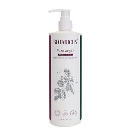 Botanicus Shampoo de Argán Reparador e Hidratante 2 en 1 para Cabello Seco y Dañado con Aloe Vera y Pro Vitamina B5-480 ml