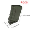 4-Pack Magazine Speed Loader, Quick Draw Rubber Assist Puller Holster
