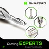 SHARPRO Downcut Spiral Router Bit 1/4 Inch Shank 1/8 Inch
