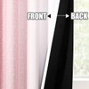 Geomoroccan Ombre Full Blackout Curtains 63 Inches Length, Pink and