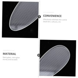 FRCOLOR Foot Skin Callus Remover Foot Care Tool for Exfoliation Ergonomic Design for Safe and Comfortable Use for Home and Salon Pedicure