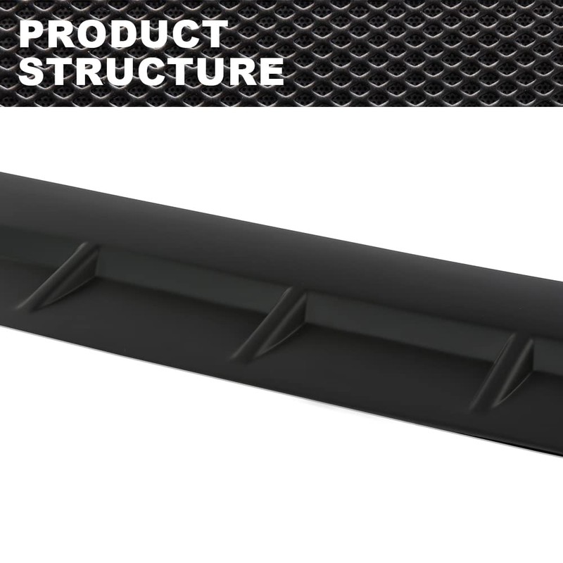 CROSSDESIGN Tailgate Rear Wing Spoiler Compatible with All Ram 2009-2018