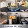 Hiware Solid Stainless Steel Spider Strainer Skimmer Ladle for Cooking