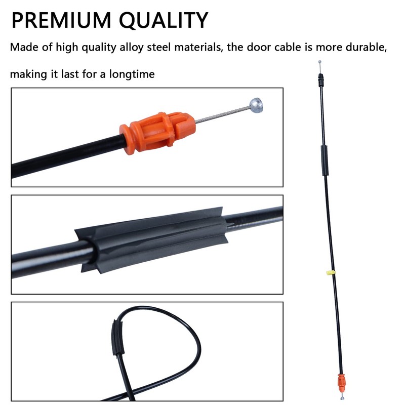 Door Cable Latch Kit Compatible with 2007-2014 Chevy Silverado Tahoe