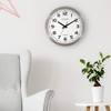 La Crosse Technology WT-3161WH-INT 16 Inch Stainless Steel Atomic Clock-White