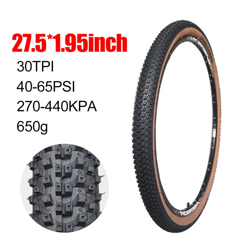 27.5x1.95 Inch Bike Tire MTB Mountain Bike Bicycle Replacement Tire
