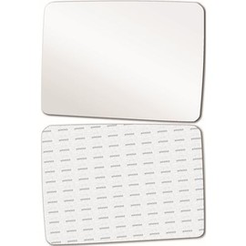New Replacement Mirror Glass with Full Size Adhesive for 2022-2026 GMC Hummer EV Driver Side View Left LH