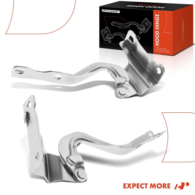 A-Premium Front Driver and Passenger Hood Hinges Compatible with Hyundai
