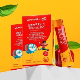 Vitamin Village 비타민마을 금쪽같은내새끼 맘편한 쑥쑥 키즈 아르기닌 2500 15포 x 1박스 (15포) Vitamin Village Precious My Child Easy Digest Arginine 2500 15 Packs x 1 Box (15 Packs)