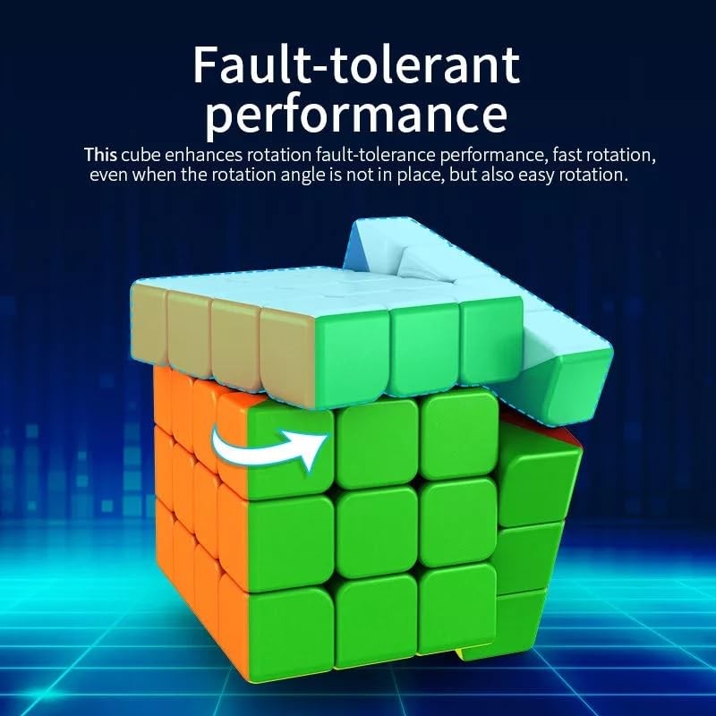 Bucubke Moyu RS4M 4x4 Stickerless Magic Cube RS4 M 2020