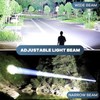 AURASEASON Flashlights High Lumens Rechargeable 2 Pack, 90,000 Lumens Super