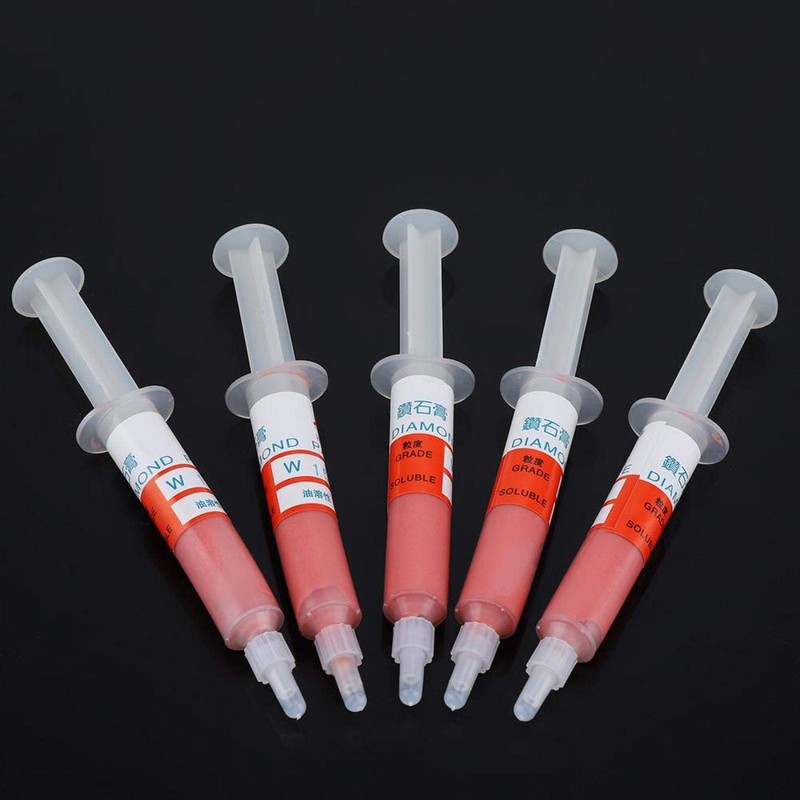 Akozon Diamond Grinding Paste 5 Pcs/Set Diamond Grinding Polishing Paste