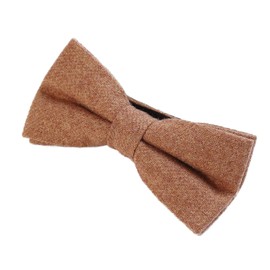 DonDon men's bow tie, 12 x 6 cm, cotton, tied and adjustable length, choice of colours -