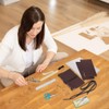 WEBEEDY Bookbinding Kit for Beginners DIY Leather Journal Bookbinding Set