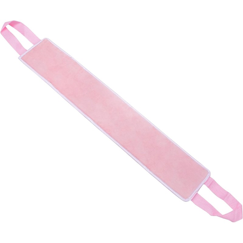 Aplicador de Loción Espalda de Fibra Rosa Banda Bronceadora Bronceado