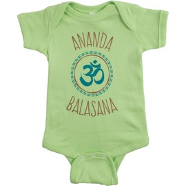 Ananda Balasana (Happy Baby) | Funny Yoga Pose Mom Dad Parent Infant One Piece