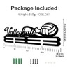 NBEADS Medals Hanger Display Holder Rack, Volleyball Theme Medals Display