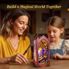 FUNPOLA 3D Wood Puzzle Magic Academy Book Nook Kit, Bookshelf