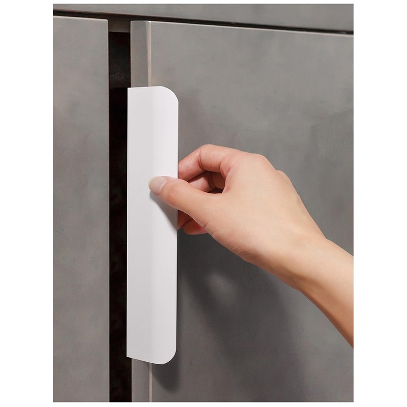 SYZOW 6 Pack White Cabinet Pulls Kitchen Cabinet Hardware Cabinet-
