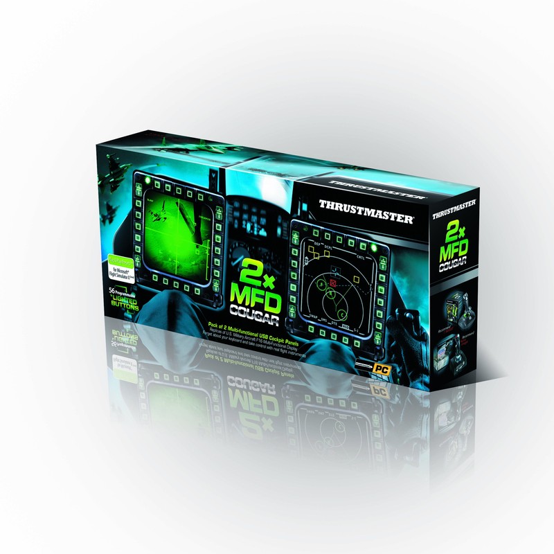 Thrustmaster MFD Cougar Pack (Compatible with PC)