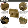 bvya Tactical Bag Insert Modular Panel Organizer Utility Admin Pouch