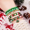 Christmas Bracelet Jewelry Accessories for Women Stocking Stuffers Red Green
