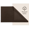 Hammetex 100% Cotton Non-Slip Bath Mat, 43 x 61 cm