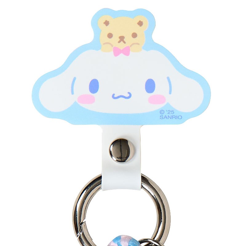 Sanrio 582158 Shoulder Strap, Cinnamoroll, Polyester, TPU, Acrylic, PVC, Steel