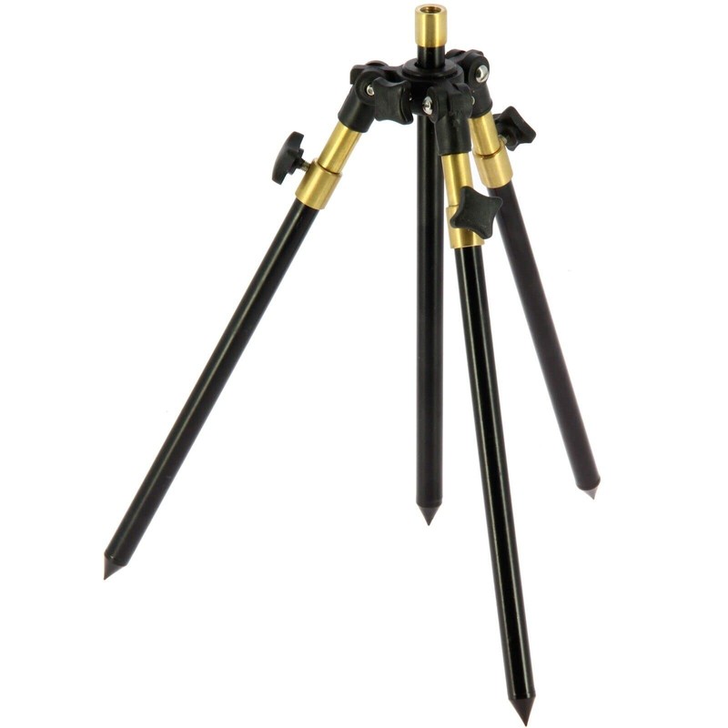 DNA Leisure Fishing Tripod Rod Rest Fully Adjustable Legs &