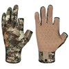 BASSDASH Unisex Fingerless Camo Hunting Gloves for Men's Women's Early