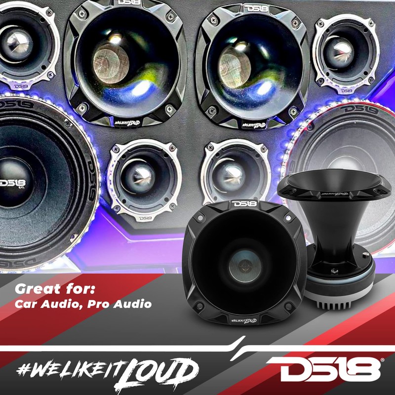 DS18 PRO-DKH1 Compression Driver with Aluminum Horn - 2", 640W