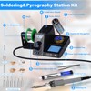 60 W Soldering Station, Soldering Iron Set, 90 °C ~