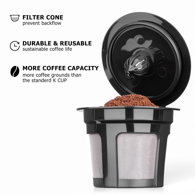 Reusable K Cups for Keurig K Elite, K Classic, K