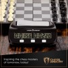 Chess Armory Digital Chess Clock - Portable Timer with Tournament