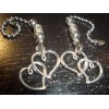 Deatjame A Pair Intertwined Hearts Light/Lamp Pulls Ceiling Fan Pull
