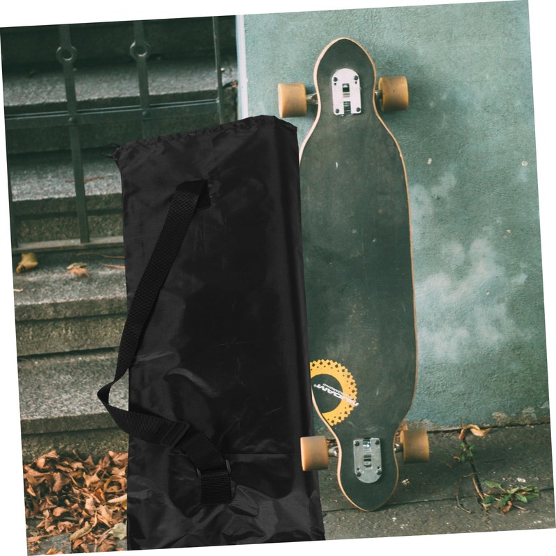 OHPHCALL Skateboard Shoulder Sling Bag Lightweight Water-resistant Pouch for Outdoor
