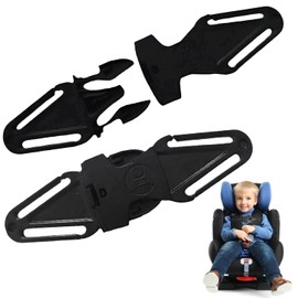 2 PCS Anti Escape Car Seat Strap | Safety Clip for Child Seat Belt Harness | Universal Fit for Car Seats, Pushchairs, High Chairs | Easy to Install & Use