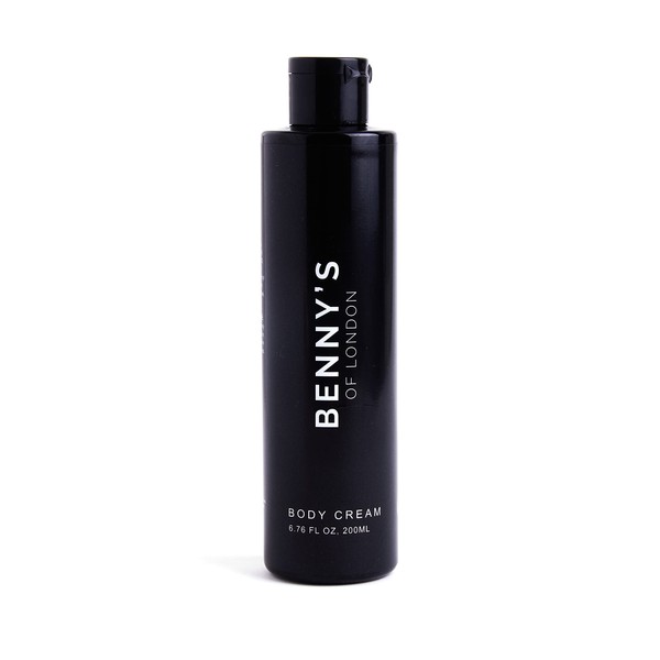 Men's Body Cream | BENNY'S | Light & Refreshing Scent | Hydrates and Repairs Your Skin | Vegan Friendly | Made in the UK |